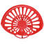 Tabouret pivotant rouge