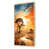 Cadre flottant brun