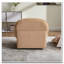 Fauteuil d'appoint pivotant en velours-2084246408