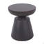 Table d'appoint d'extérieur en béton léger