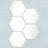 Hexagonal Tiles Accent Mirror-20461296