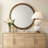Uttermost Cleveland Round Burl Wood Mirror