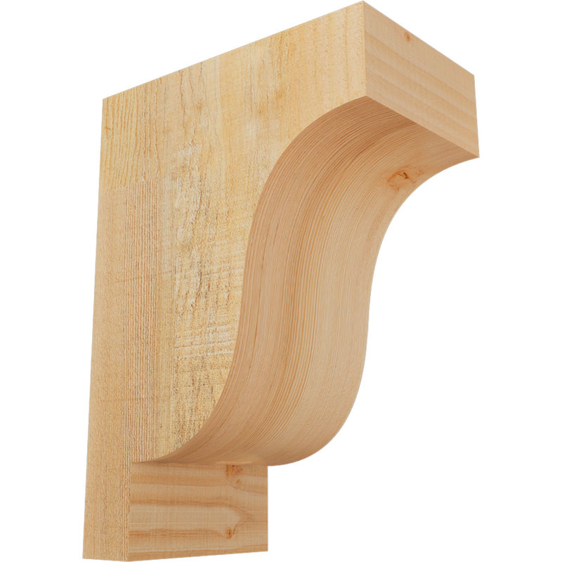 Newport Corbel, H 14 po x l 6 po x P 10 po, Sapin de Douglas, Sciage brut