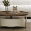 Table basse Creative avec placage fumé