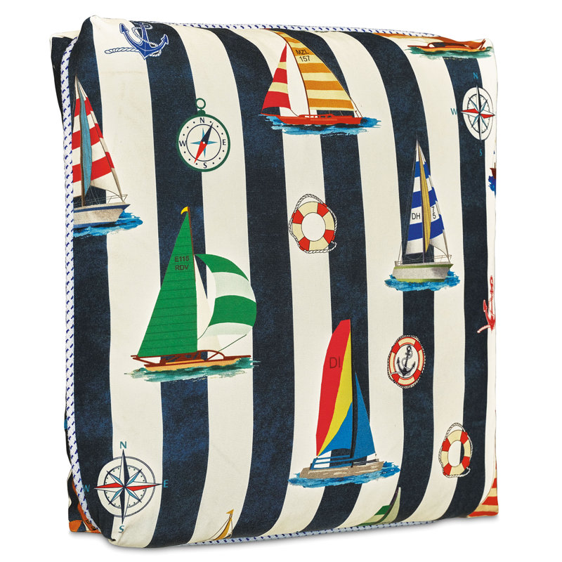 Indoor/Outdoor Pillow Cover & Insert, Square 22"