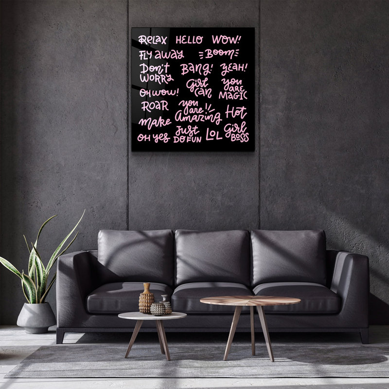 Peinture décorative en verre trempé
