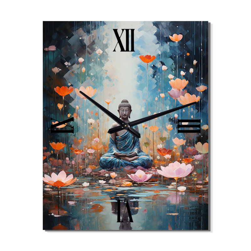 Horloges murales Uthyr - Lotus, Moyen