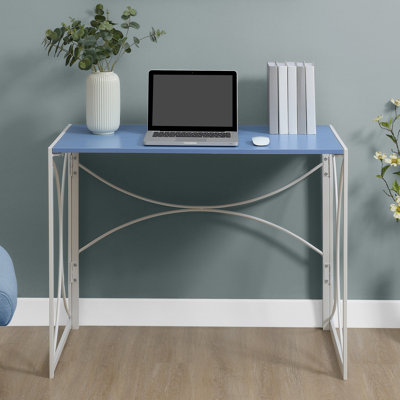 Bureau d'écriture rectangulaire pliable de l 39,5 po Marcianne