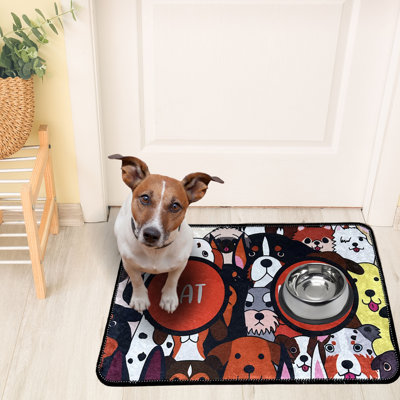 Erlsten Animal Print Polyester Pet Bed