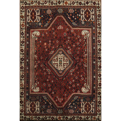 Traditional Tribal Area Rug 5x8
