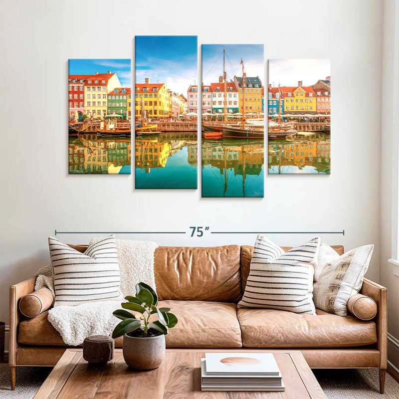 Marchelle Nyhavn Copenhagen, H 42 po x l 68 po