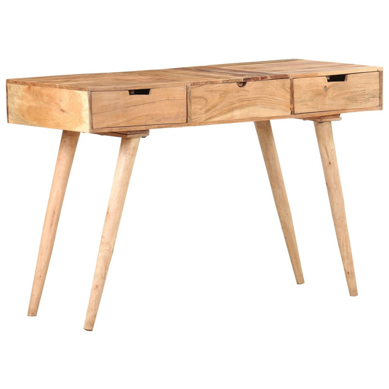Uinta Dressing Table with Mirror, Natural