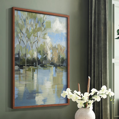 Enchanted Forest II Framed Print - Solid Wood