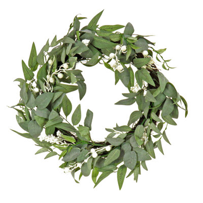 Couronne de Noël à feuilles mixtes 24 po The Holiday Aisle®