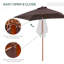 Parasol de marché 6,6 x 5 pi, parasol de marché avec inclinaison-1362766998