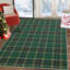 Tapis de Noël à carreaux Buffalo, rouge et vert, à poils courts et antidérapant-586296712-586296705