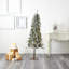 Lighted Artificial Pine Christmas Tree-736746080