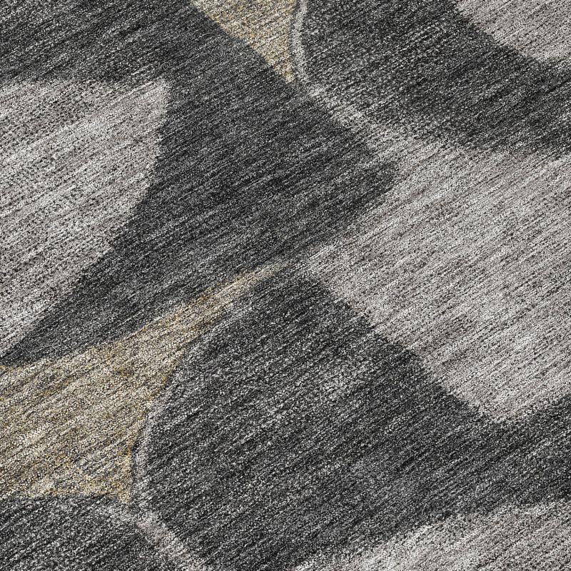 Tapis intérieur / extérieur lavable à la machine Chantille ACN3060, Noir, 9 pi x 12 pi