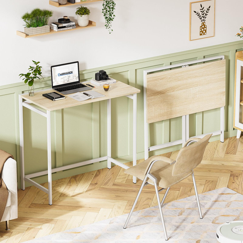 Small Foldable Computer Desk For Small Spaces