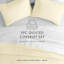Ensemble de couvre-lit courtepointe en microfibre de toutes les saisons avec literie ultra-douce au point damassé-105813907-105813913