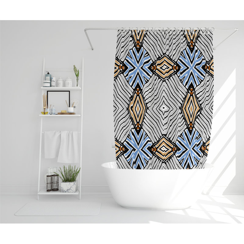 Brooklington Polyester Shower Curtain Set
