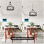 20,28 po Lustre tambour 5 lumières Farmhouse-1305934258