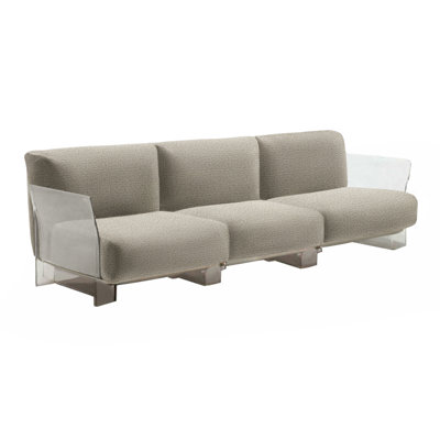 Siège tandem en tissu 95,25 po Pop