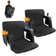 Jaisigh Benches Portable Reclining Stadium Seats, Stadium Chair with Padded Cushion and Armrest Support, Stadium Seats for Bleachers with Back Support