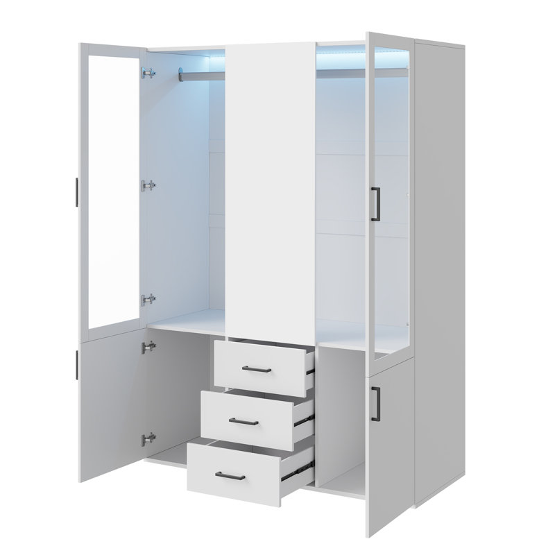 4 Door Wardrobe