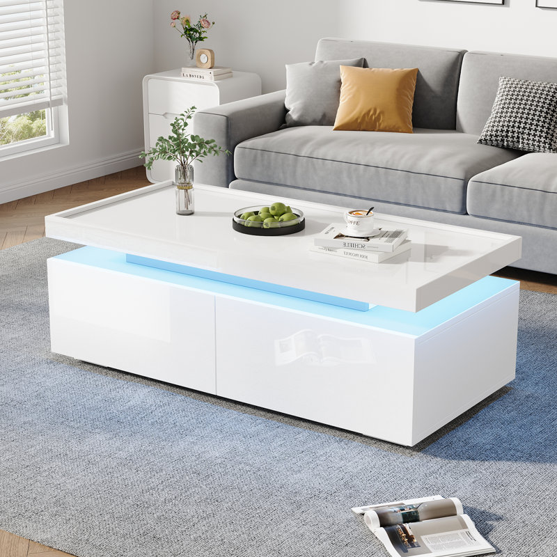 Frame Coffee Table with Storage