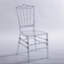 Chaise d'appoint de mariage, ensemble de salle à manger de base, ensemble de 4, siège en plastique