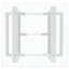 Table d'appoint en acrylique Montrelle