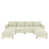Tissu blanc sélectionné