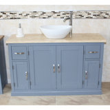 Bora 1230mm Single Bathroom Vanity with Vessel Ceramic Basin