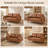 Aisha 69.7'' Faux Leather Sofa-123819560