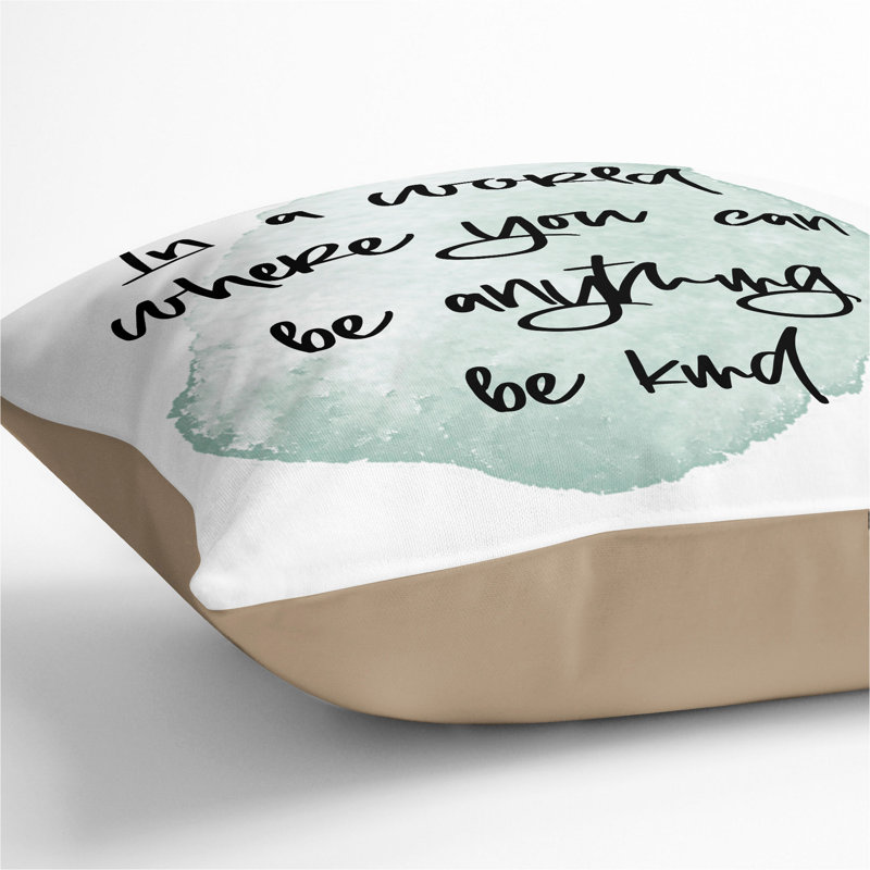 Square Cushion, 40cm H x 40cm W x 15cm D, Stone