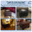 Serta Copenhagen Bonded Leather Ottoman, Chestnut Brown