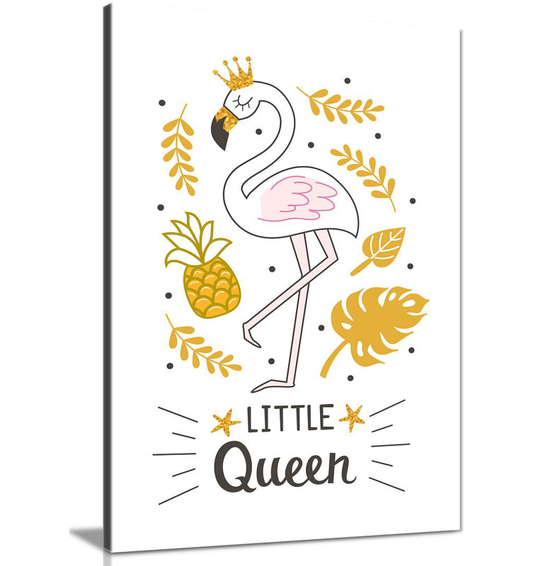 Little Queen - Wrapped Canvas Print, 46cm H x 30cm W