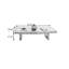 Table basse noire en bois massif-700161600