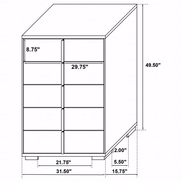 Dimensions du produit