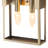 Tuscany 4-Light Bronze Vanity Light, ETL Listed Traditional Geometric Metal Frame Bathroom Fixture, 60W Max E12 Candelabra Base