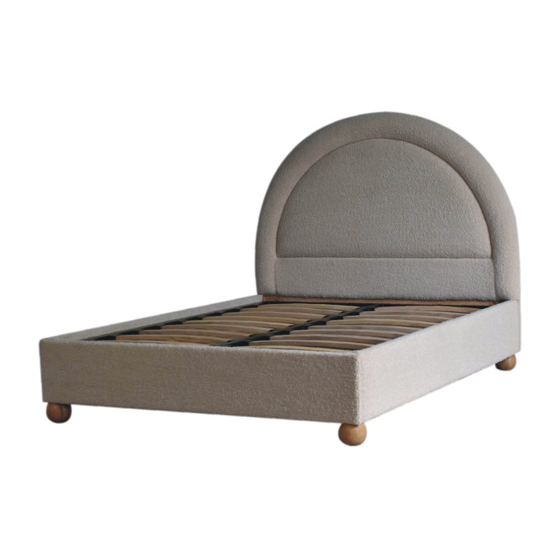 Colaluca Upholstered Double (4'6) Boucle Bed