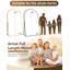 Miroir surdimensionné arqué en métal surdimensionné-570231696-538980991