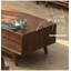 Table basse moderne en noyer noir minimaliste-110989134