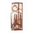 Jaira Steel Flush Mounted Sconce