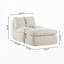 Chaise moderne avec pivot et repose-pieds-1355608486
