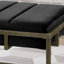 Banc avec repose-pieds et repose-pieds Luxury