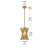Lilliana 1 - Light Unique/Statement Pendant-843459552