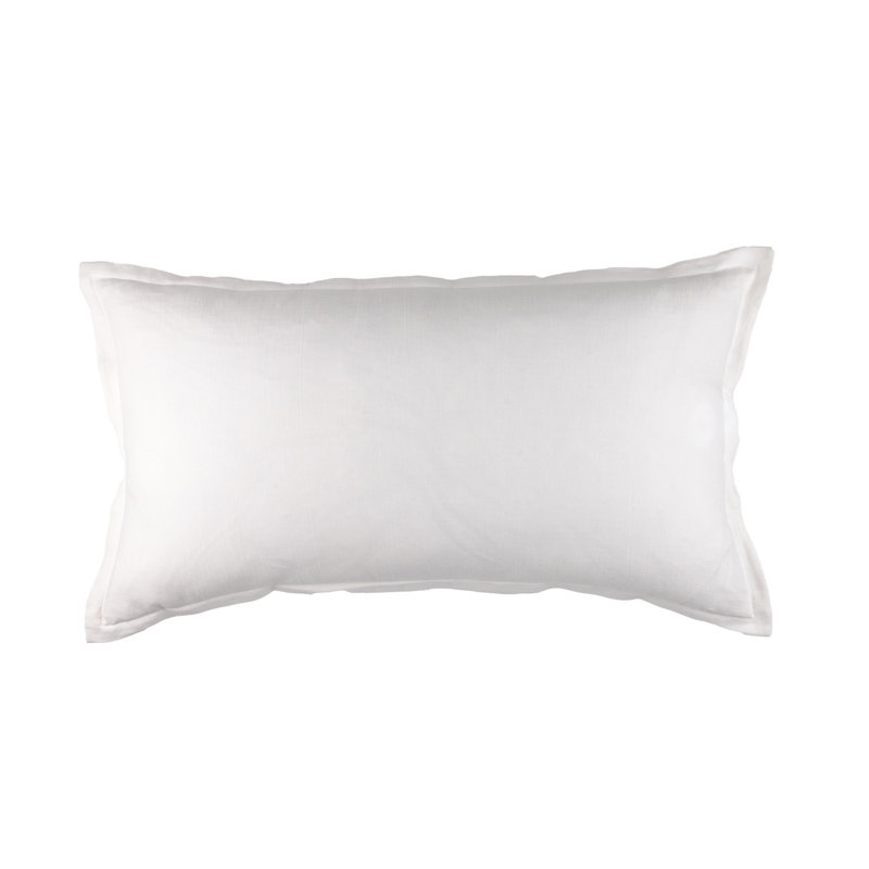 Rain Polyester Medium Bed Pillow, King, White