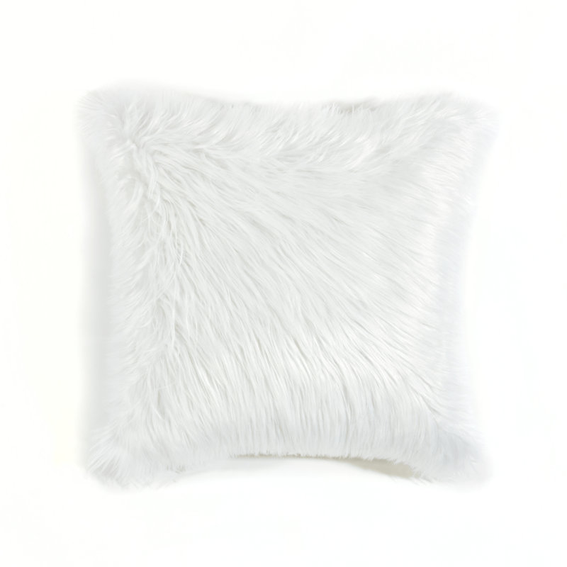 20'' Throw Pillow Cover, White